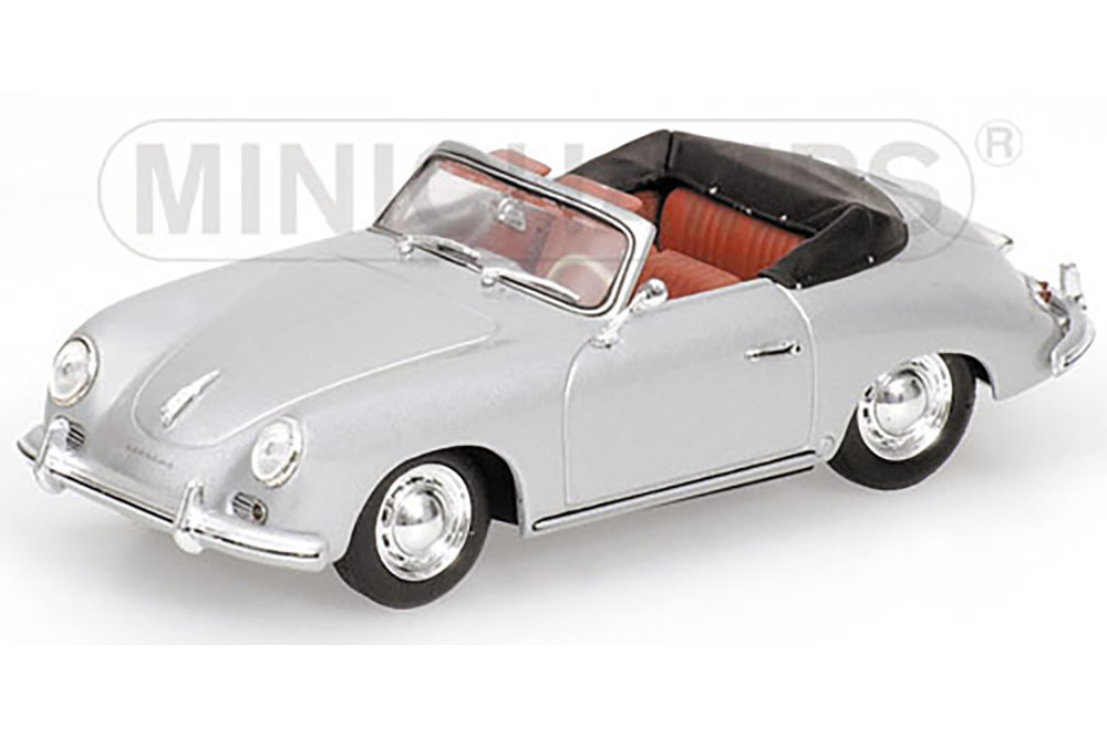 PORSCHE 356 STUTTGART CONVERTIBLE 1954 SILVER