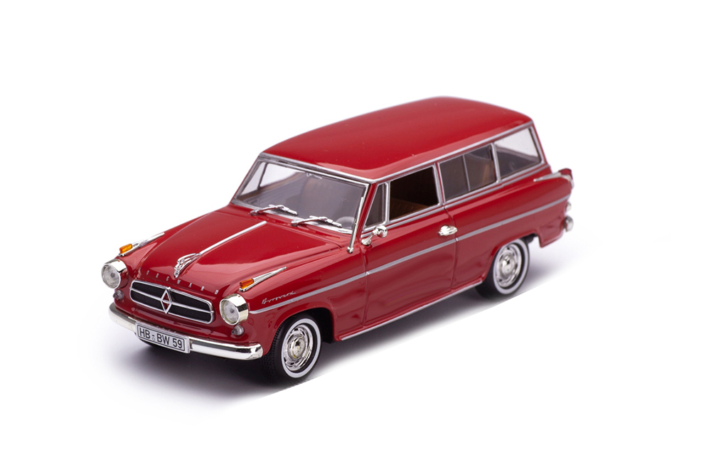 BORGWARD ISABELLA 1958 КРАСНЫЙ