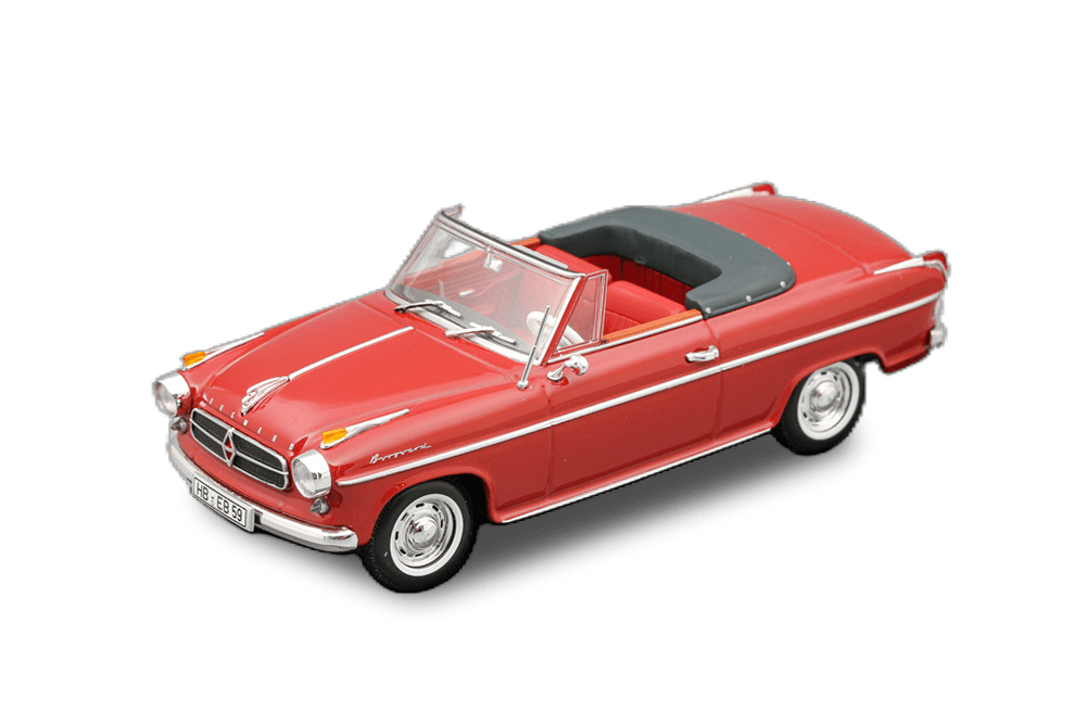 BORGWARD ISABELLA CABRIOLET 1959 DARK RED L.E. 2016 PCS.