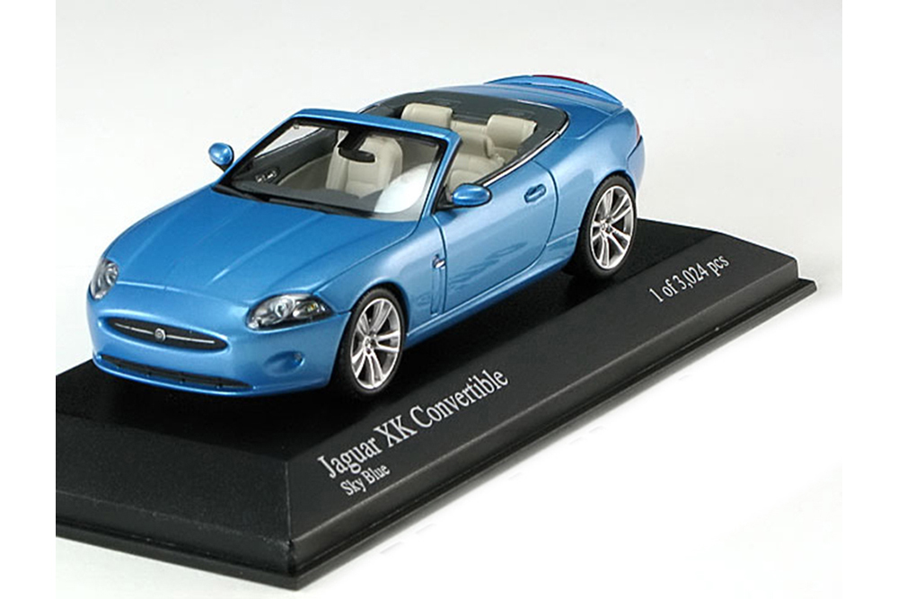 JAGUAR XK CONVERTIBLE 2006 LIGHT BLUE-METALLIC