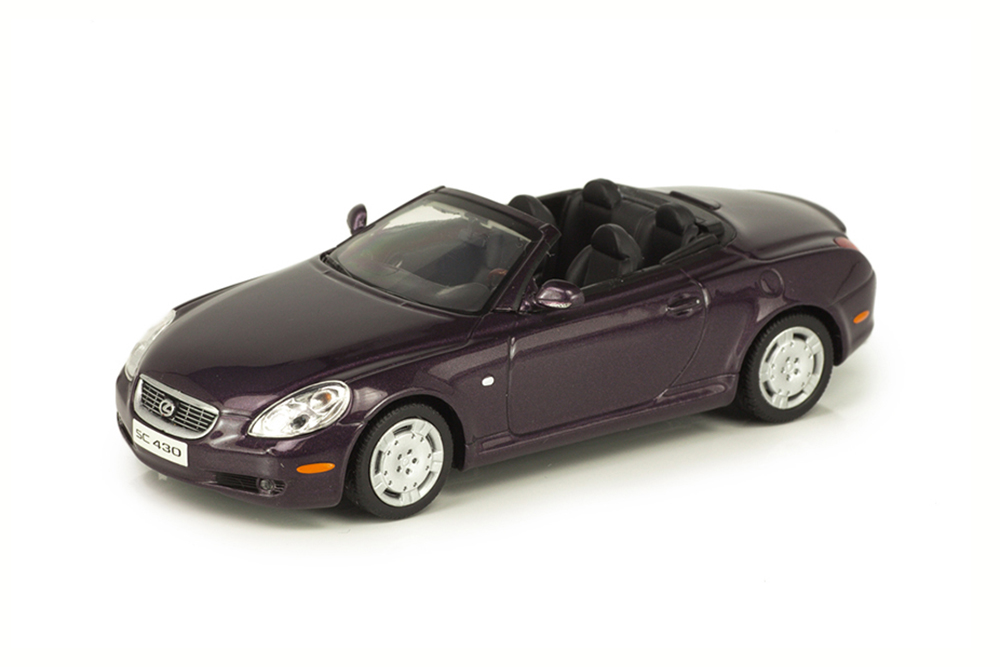 LEXUS SC430 CABRIOLET 2001 PURPLE METALLIC