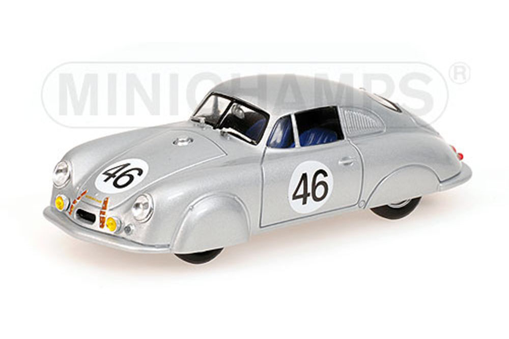 PORSCHE 356 #48 VEUILLET/MOUCHE CLASS WINNERS 24H LE MANS 1951, SILVER