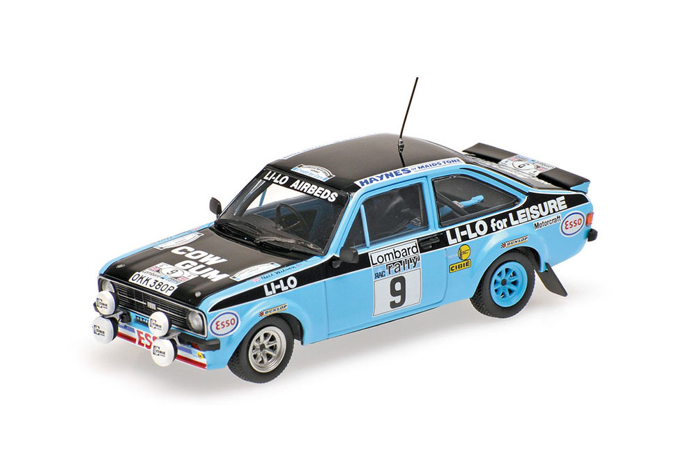 FORD ESCORT II RS1800 ESSO CLARK/WILSON RAC RALLY 1978