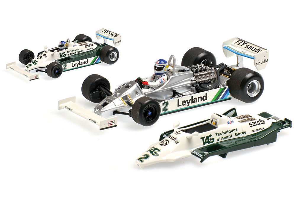 WILLIAMS FW07C C.REUTEMANN WINNER BELGIAN GP 1981 #2 / WILLIAMS FW07C C.REUTEMANN ПОБЕДИТЕЛЬ ГРАН-ПРИ БЕЛЬГИИ 1981 #2