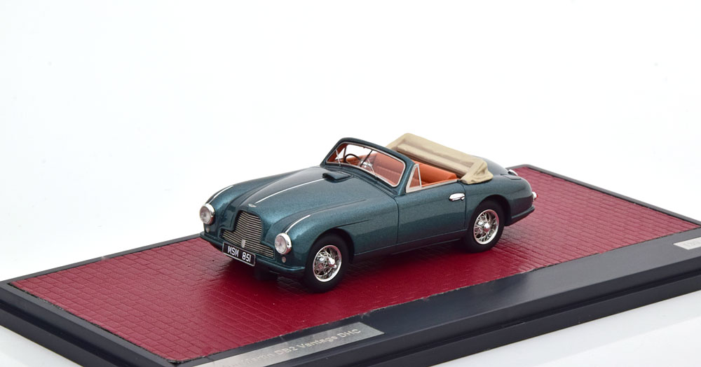 ASTON MARTIN DB2 DHC VANTAGE DHC 1951 GREENMETALLIC
