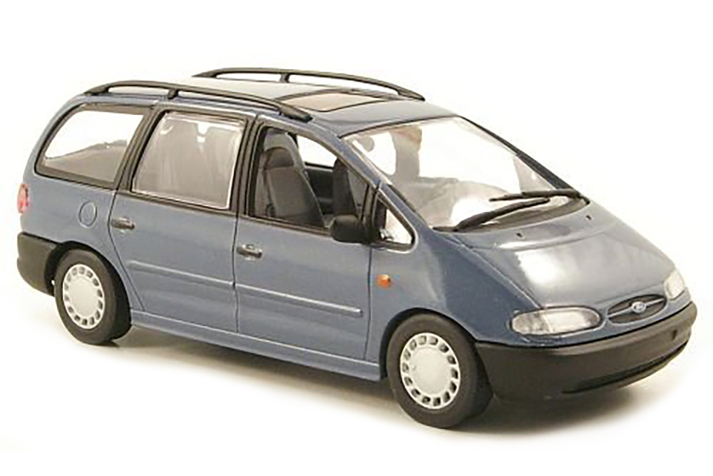 FORD GALAXY 1995 GRAY-BLUE METALLIC