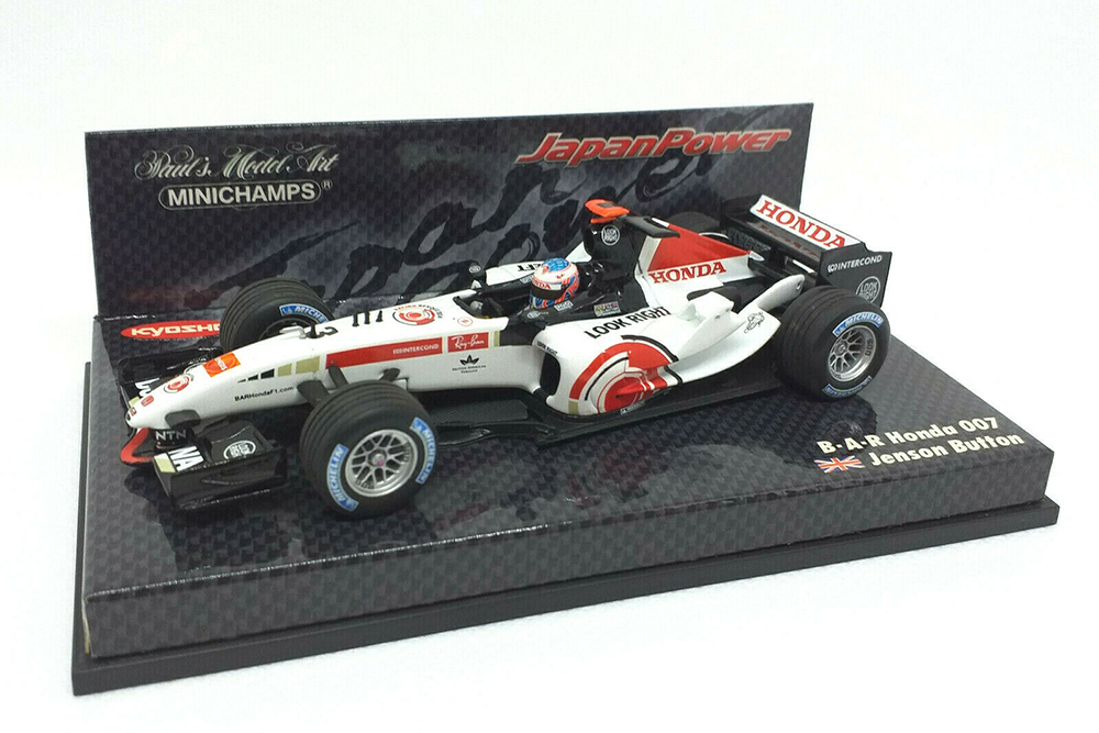 BAR HONDA 007 JENSON BUTTON 2005 #3 JAPAN POWER