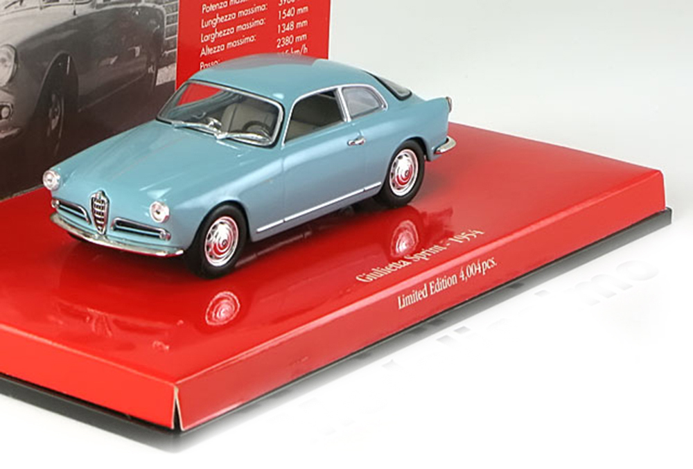ALFA ROMEO GIULIETTA SPRINT 1954 LIGHT BLUE