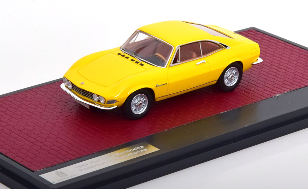 FIAT DINO BERLINETTA PROTOTIPO PININFARINA 1967 YELLOW