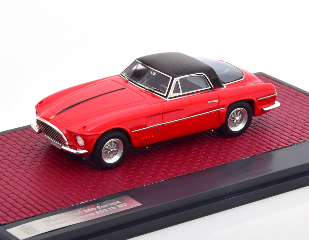 FERRARI 250 EUROPA COUPE VIGNALE 1954 RED BLACK
