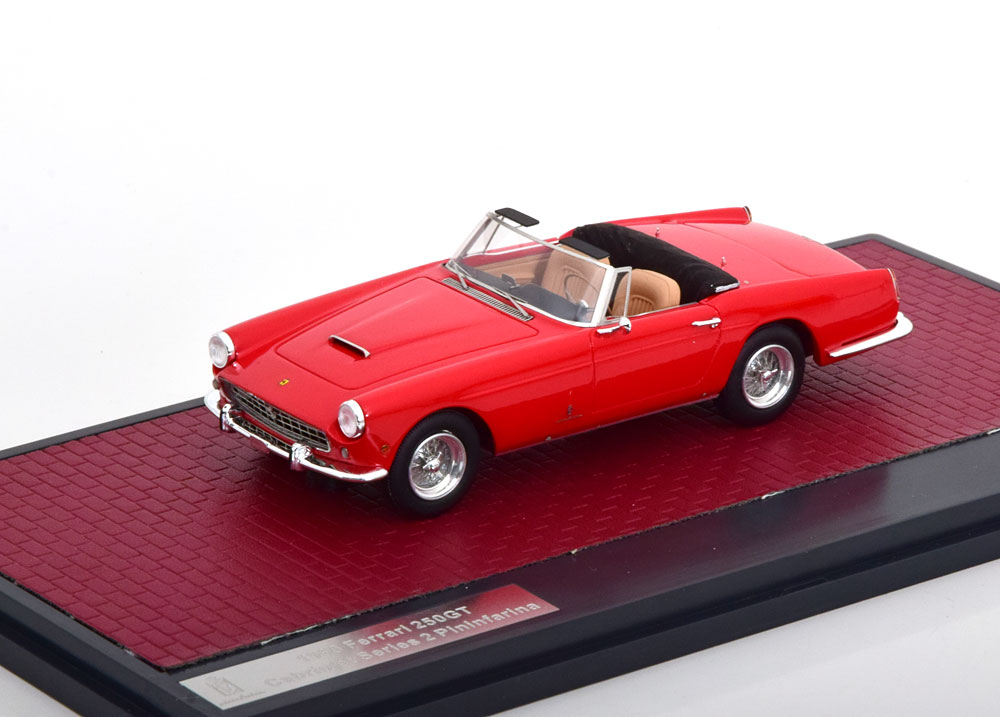 FERRARI 250 GT CABRIO SERIES 2 PININFARINA 1960 RED