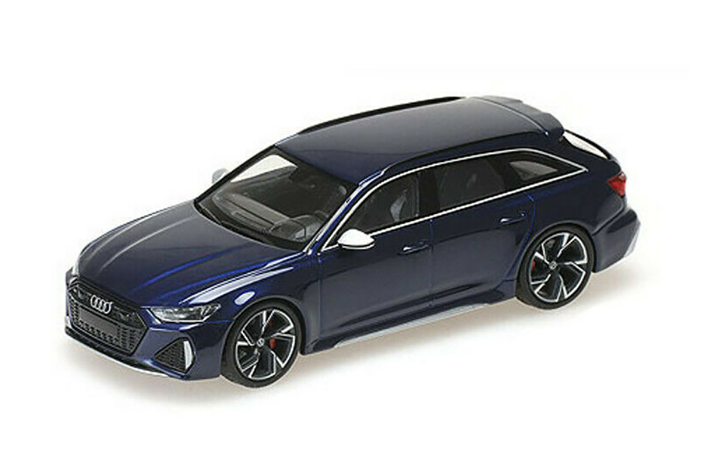 AUDI RS 6 AVANT 2019 BLUE METALLIC