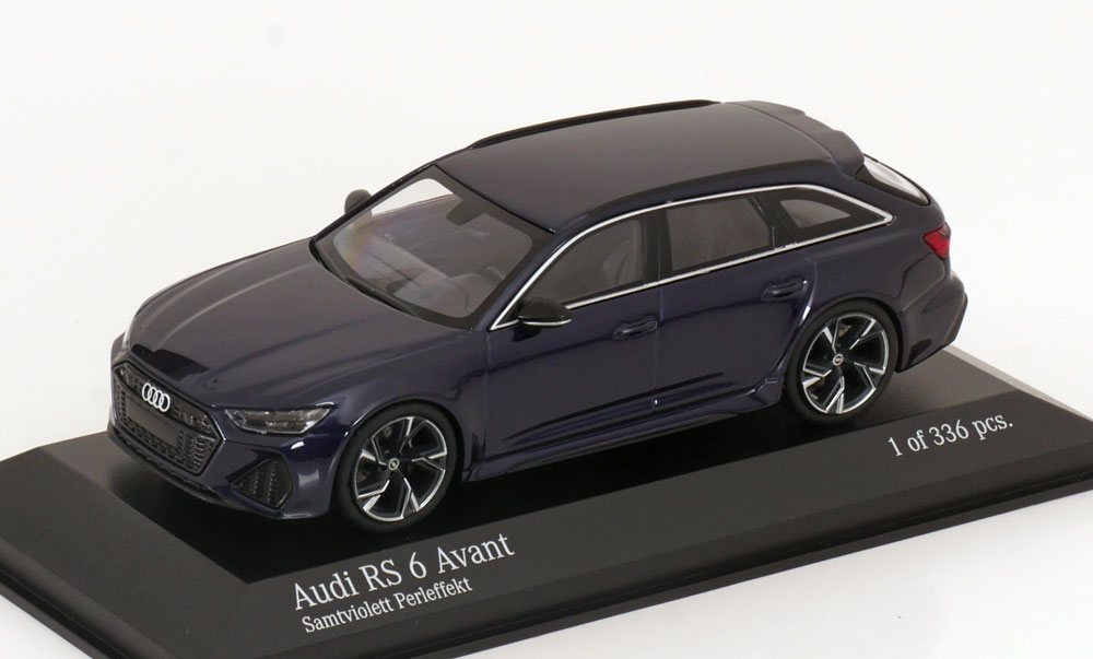 AUDI RS 6 AVANT 2019 PURPLE-METALLIC