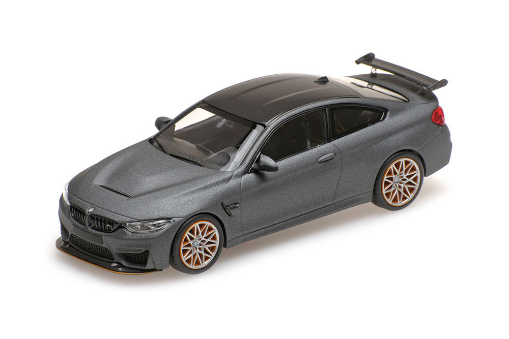BMW M4 GTS 2016 MATT GRAY WITH ORANGE WHEELS