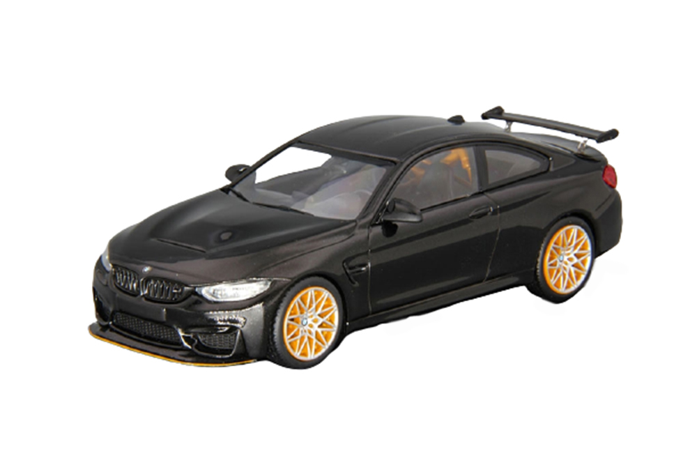 BMW M4 GTS 2016 BLACK METALLIC WITH ORANGE WHEELS