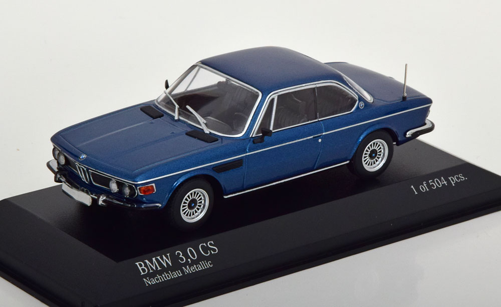 BMW 3.0 CS E9 COUPE 1969 BLUEMETALLIC