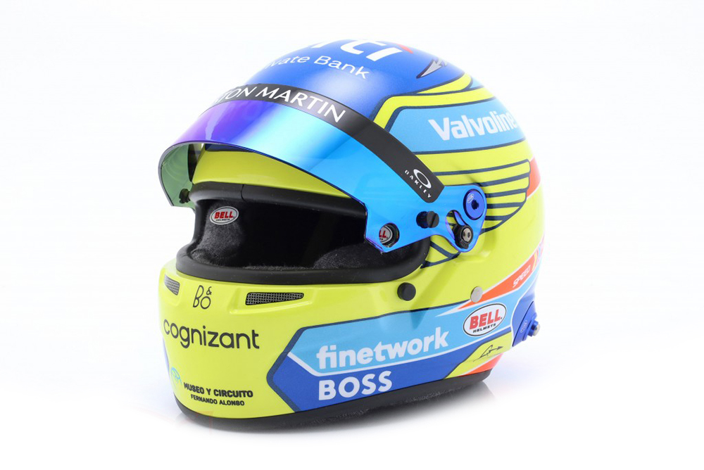 МОДЕЛЬ ШЛЕМА FERNANDO ALONSO ASTON MARTIN 2024