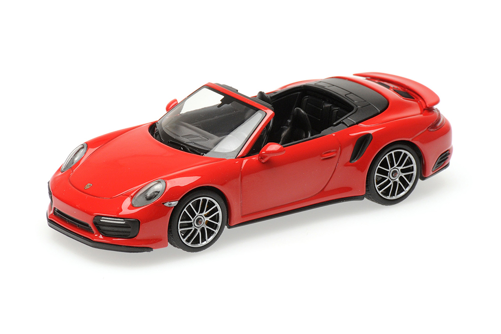PORSCHE 911 (991.2) TURBO S CABRIOLET 2017 КРАСНЫЙ