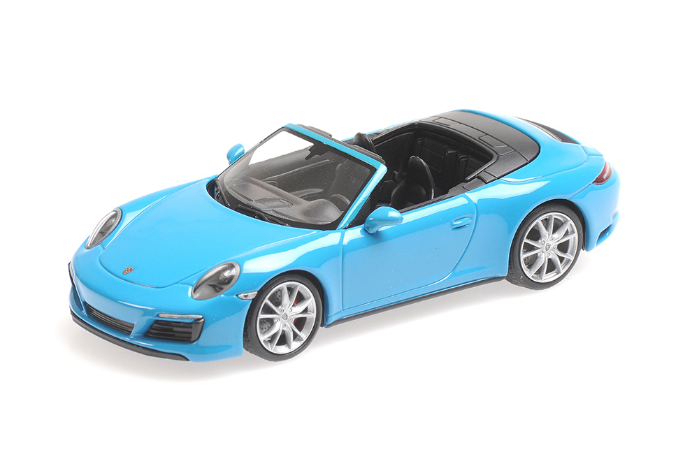 PORSCHE 911 (991.2) CARRERA 4S CABRIOLET 2017 ГОЛУБОЙ