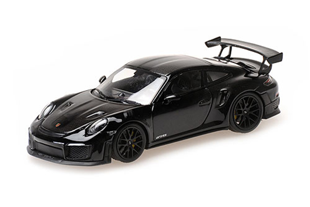PORSCHE 911 (991.2) GT2RS 2018 BLACK (WEISSACHPAKET) BLACK WHEELS