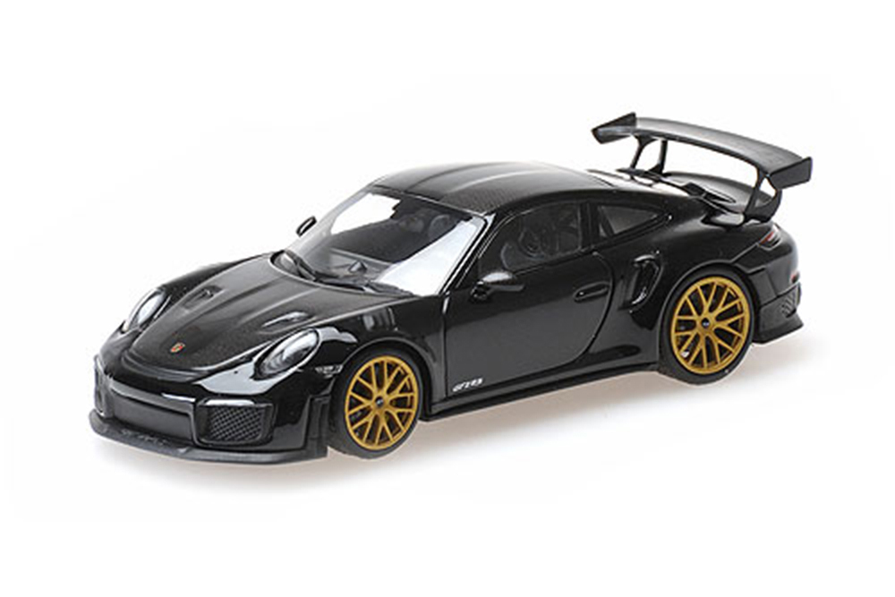 PORSCHE 911 (991.2) GT2RS 2018 BLACK (WEISSACHPAKET) AURUM WHEELS