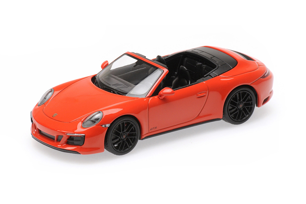 PORSCHE 911 (991.2) CARRERA 4GTS CABRIOLET 2017 ОРАНЖЕВЫЙ