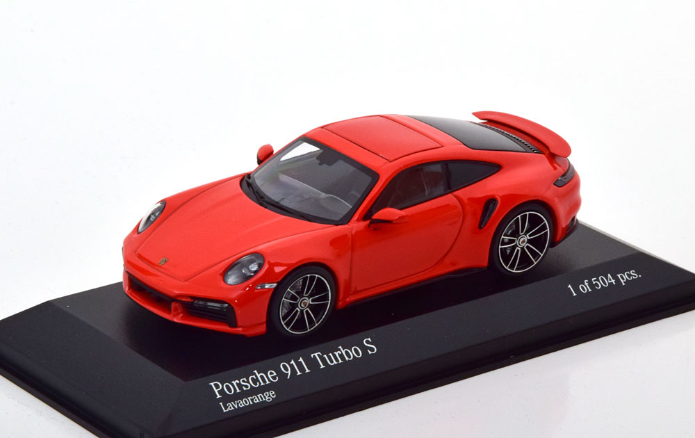 PORSCHE 911 (992) TURBO S COUPE 2020 ORANGE