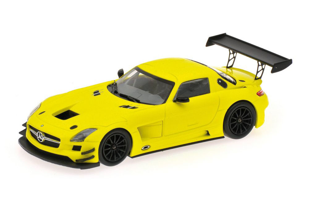MERCEDES SLS AMG GT3 STREET 2011 YELLOW