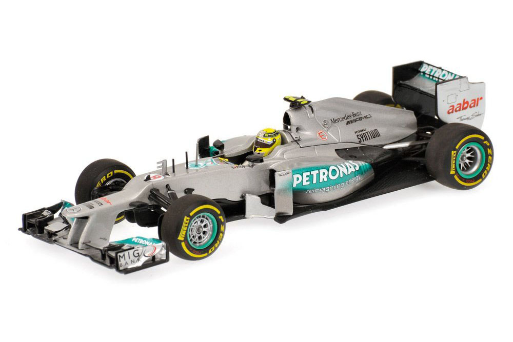 MERCEDES AMG PETRONAS F1 TEAM W03 ROSBERG 2012