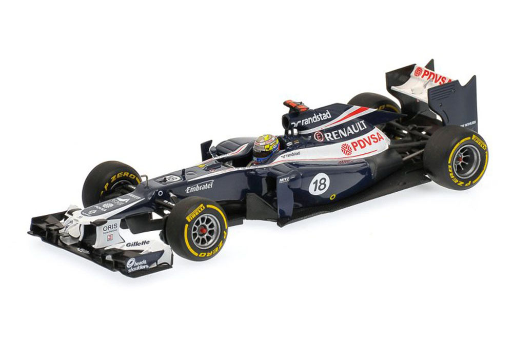 WILLIAMS FW34 COSWORTH 2012 PASTOR MALDONADO