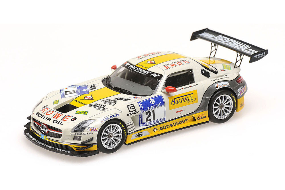 MERCEDES-BENZ SLS AMG GT3 - ROWE RACING - HARTUNG, HEYER, REHFELD, HOHENADEL - 24H NURBURGRING 2013