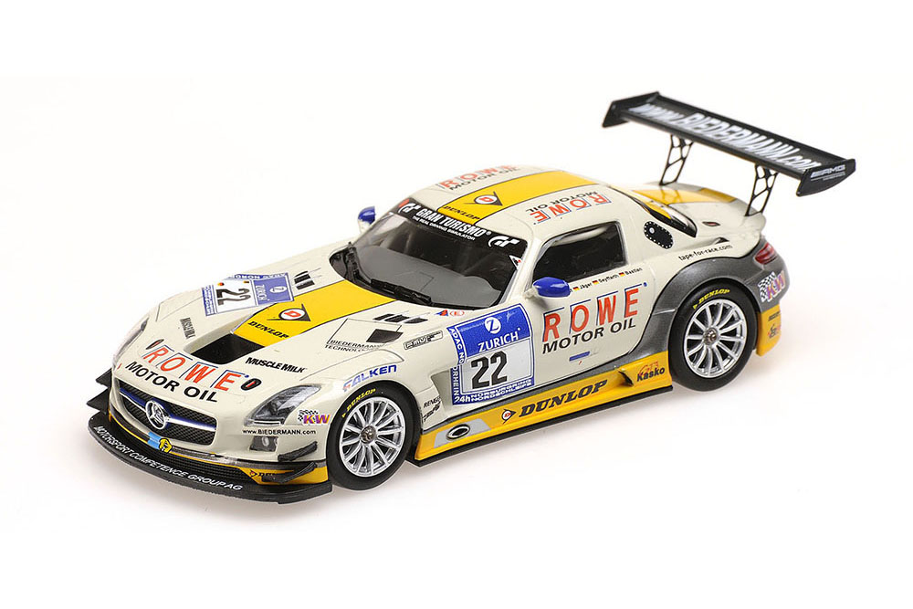 MERCEDES SLS AMG GT3 ROWE RACING GRAF/JAGER/SEYFFARTH/BASTIAN 24H NURBURGRING 2013