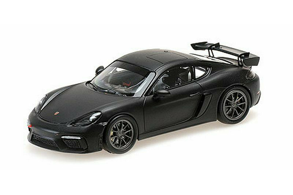 PORSCHE 718 CAYMAN GT4 CLUBSPORT 2020 MATT BLACK
