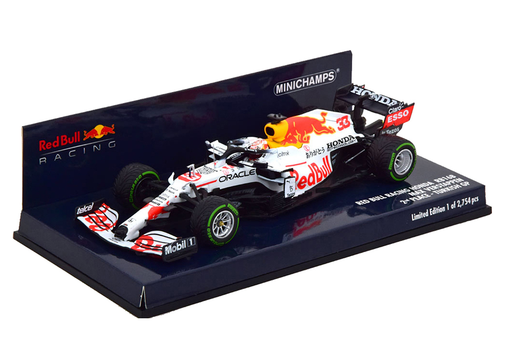 RED BULL HONDA RB16B GP TURKEY MAX VERSTAPPEN WORLD CHAMPION 2021