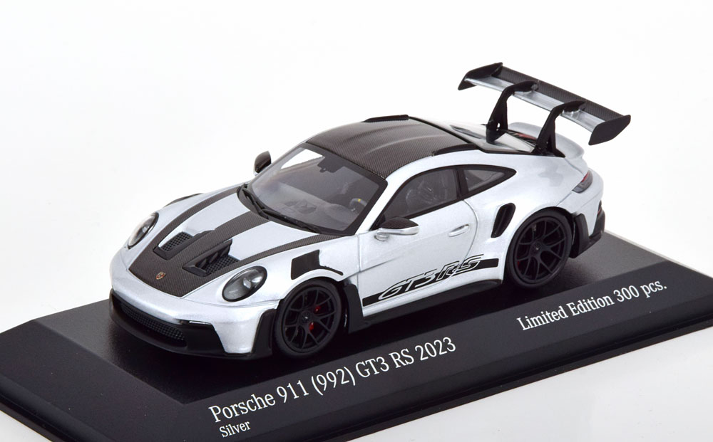 PORSCHE 911 (992) GT3 RS WEISSACH PACKAGE 2023 SILVER CARBON