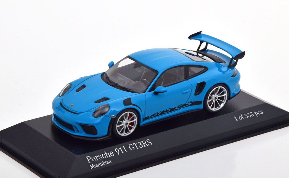 PORSCHE 911 991 II GT3 RS 2018, BLAU