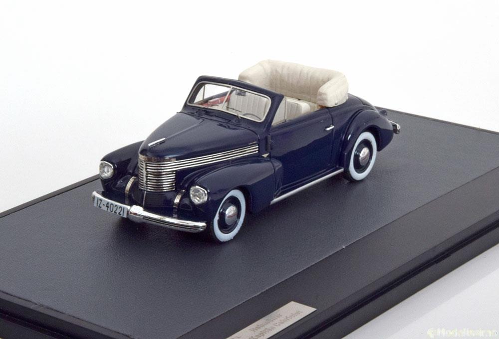 OPEL KAPITÄN HEBMUELLER CONVERTIBLE 1940 DARKBLUE