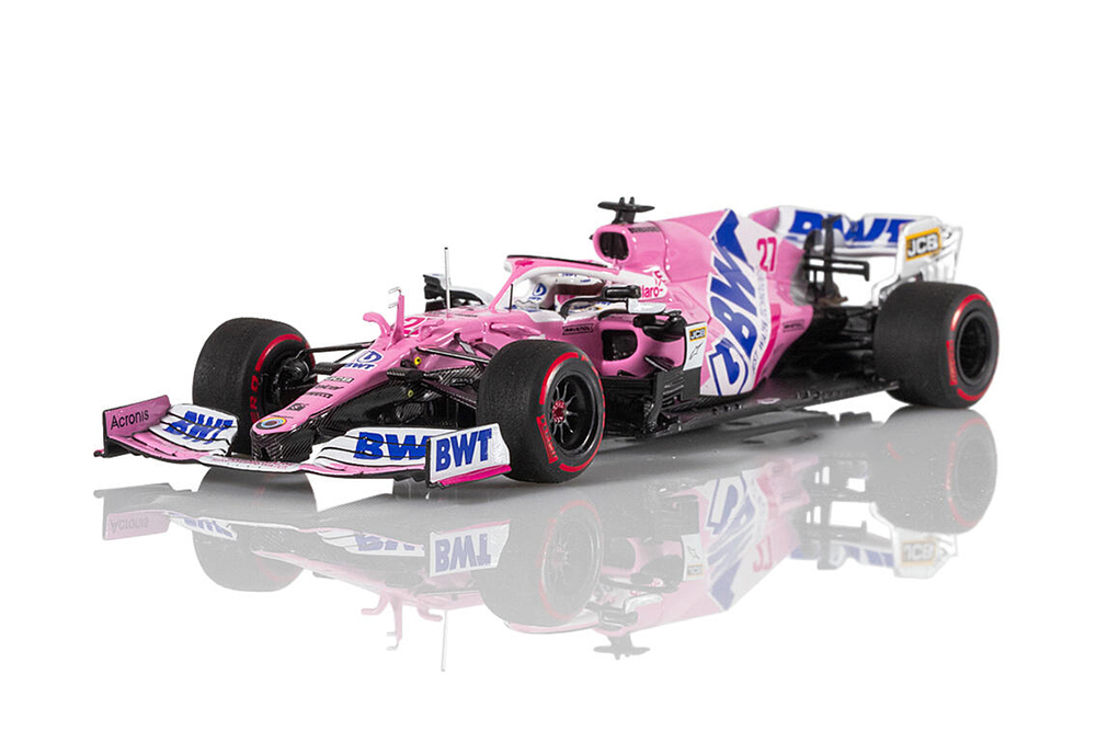 BWT RACING POINT F1 TEAM MERCEDES RP20 NICO HULKENBERG 70TH ANNIVERSARY GP 2020