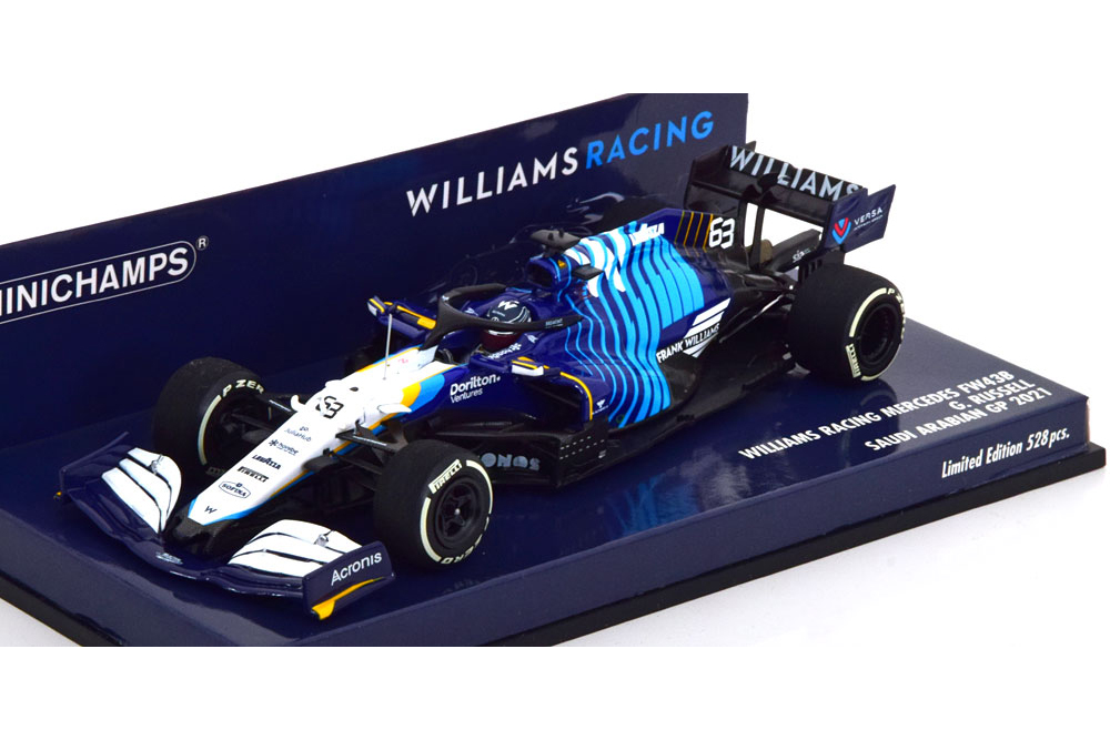 WILLIAMS MERCEDES FW43B GP SAUDI ARABIA 2021