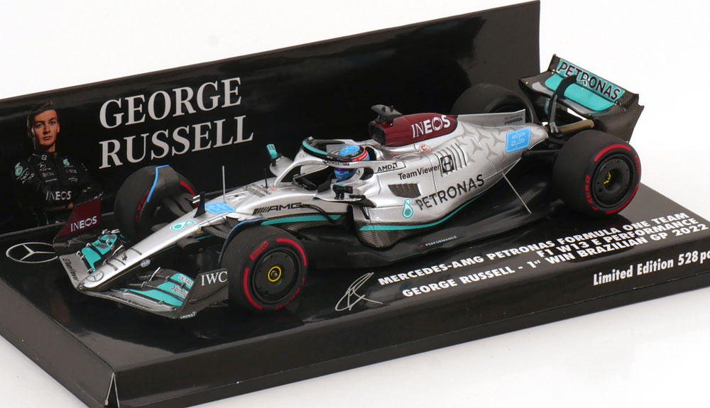 MERCEDES AMG F1 W13 E PERFORMANCE WINNER GP BRAZIL 2022