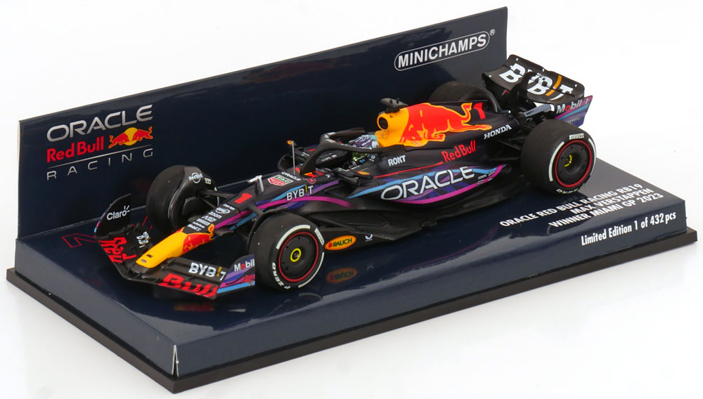 RED BULL RB19 GP MIAMI USA WORLD CHAMPION 2023