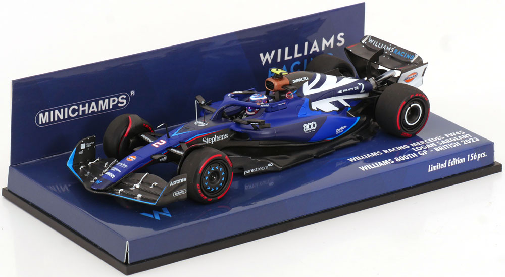 WILLIAMS FW45 GP GREAT BRITAIN 800TH WILLIAMS GP 2023