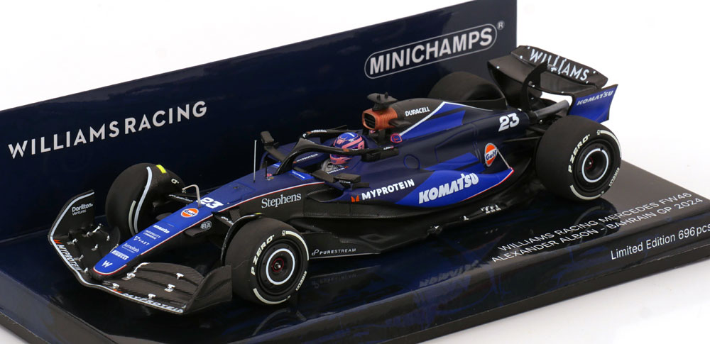 WILLIAMS MERCEDES FW46 GP BAHRAIN 2024