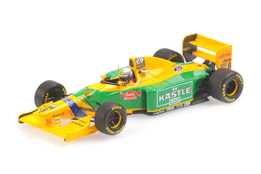 BENETTON FORD B193B RICARDO PATRESE 3RD PLACE BRITISH GP 1993