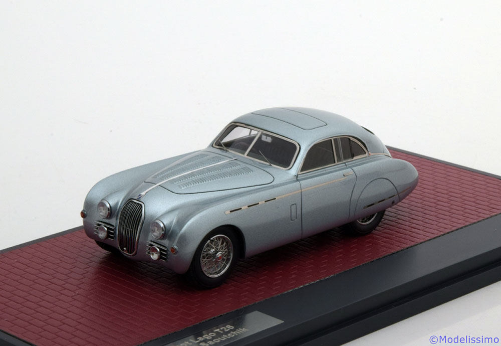 TALBOT LAGO T26 GRAND SPORT SAOUTCHIK 1950 SILVER-BLUE