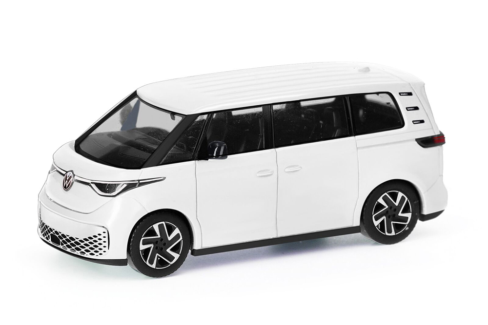 VW VOLKSWAGEN ID BUZZ БЕЛЫЙ (ДЛИНА МОДЕЛИ 3-5 СМ)