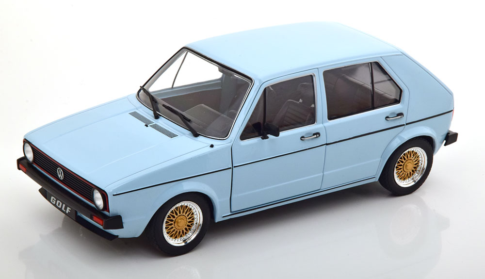 VW GOLF 1 L CUSTOM 1983 LIGHTBLUE