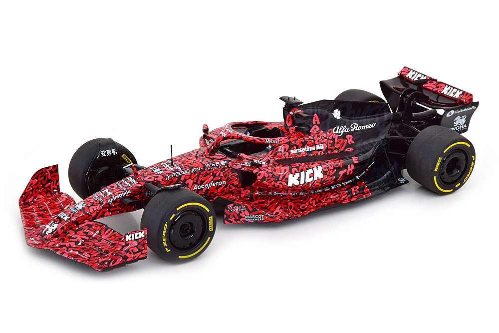 ALFA ROMEO F1 TEAM X BOOGIE GRAFFITI SHOW CAR 2023