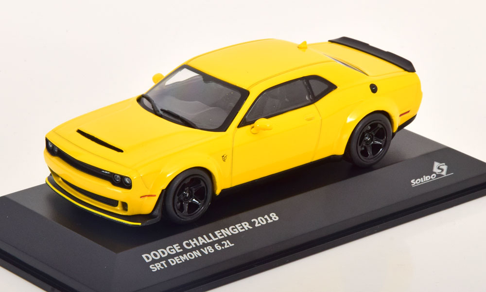 DODGE CHALLENGER SRT DEMON V8 2018 YELLOW