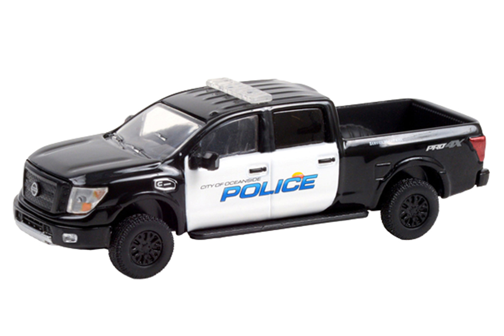NISSAN TITAN XD PRO-4X CITY OF OCEANSIDE CALIFORNIA POLICE 2018 (ДЛИНА МОДЕЛИ 6-10 СМ)